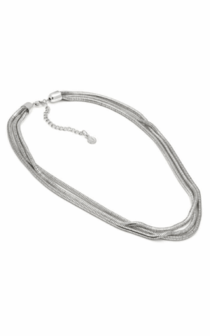 Collana 3 fili serpente