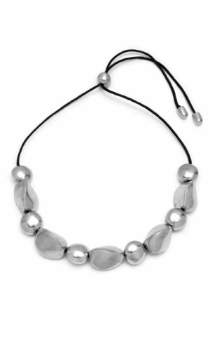Collana mix - spiga/sfere
