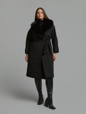 Cappotto Collo Pelo